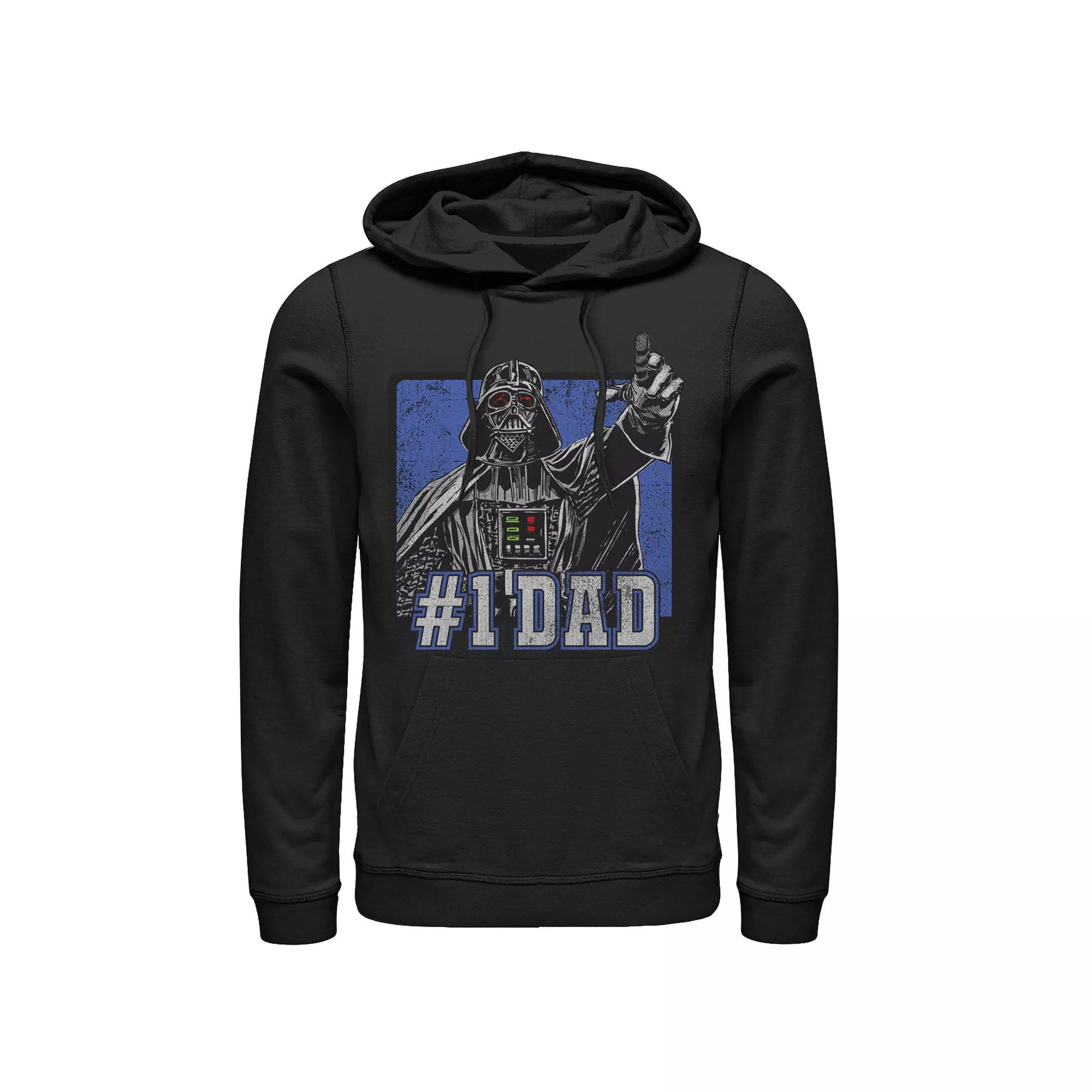 Men's Star Wars Darth Vader Number One Father Hoodie,  Product Image