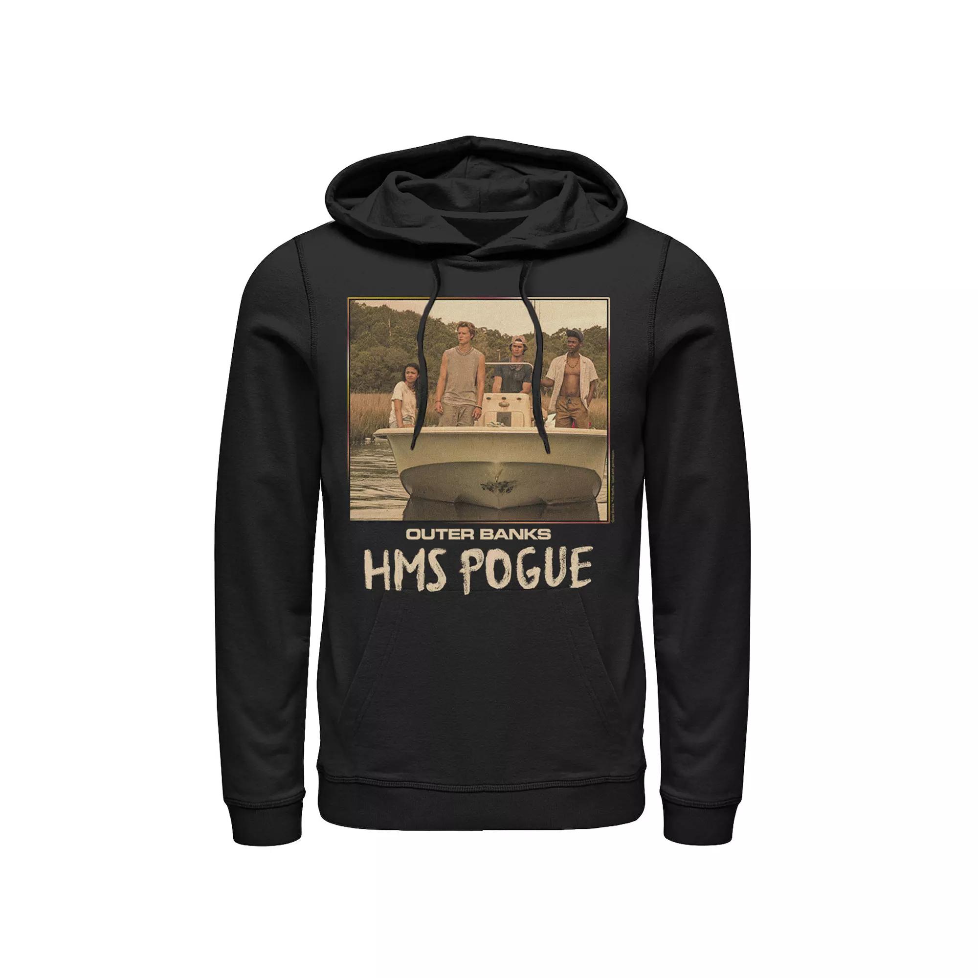 Men's DC Comics Batman Modern Chest Text Logo Hoodie,  Product Image