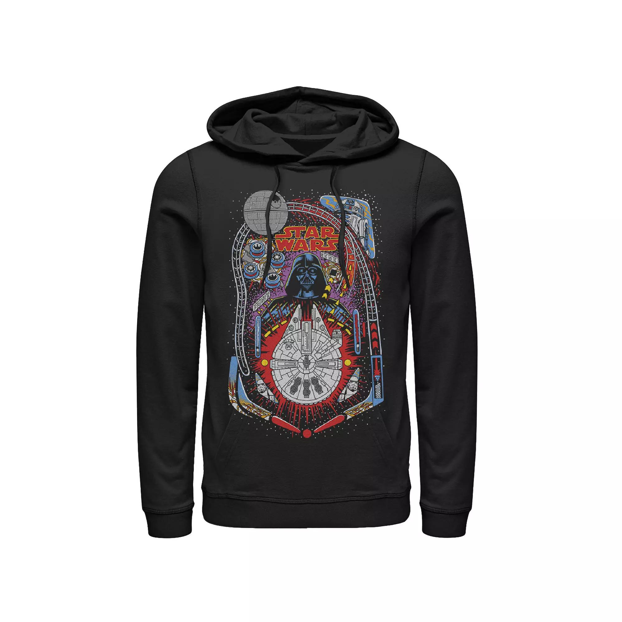 Men's Star Wars Darth Vader Death Star Pinball Hoodie,  Product Image