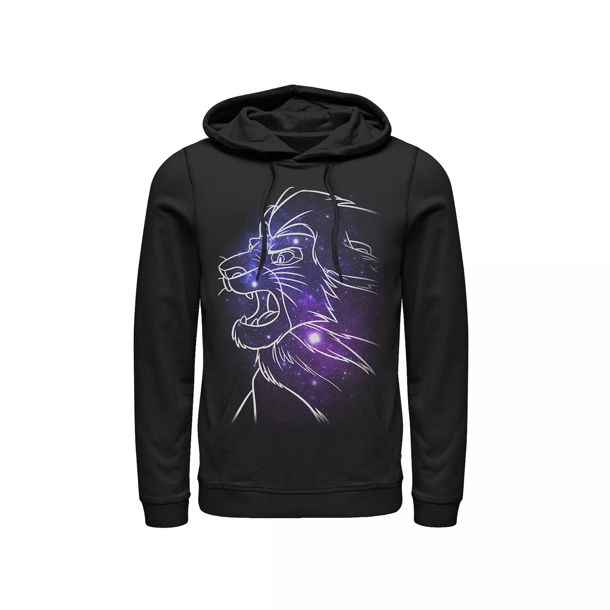 Disney's Lion King Mufasa Galaxies Men's Pullover Hoodie,  Product Image