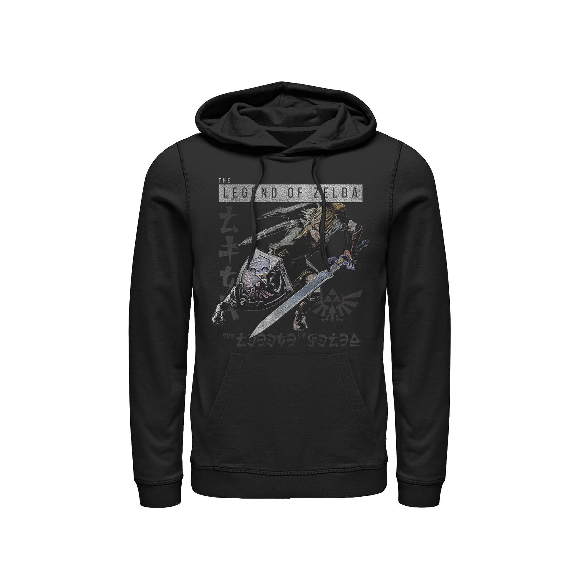 Men's Nintendo Zelda Link Character Profile Introduction Hoodie,  Product Image