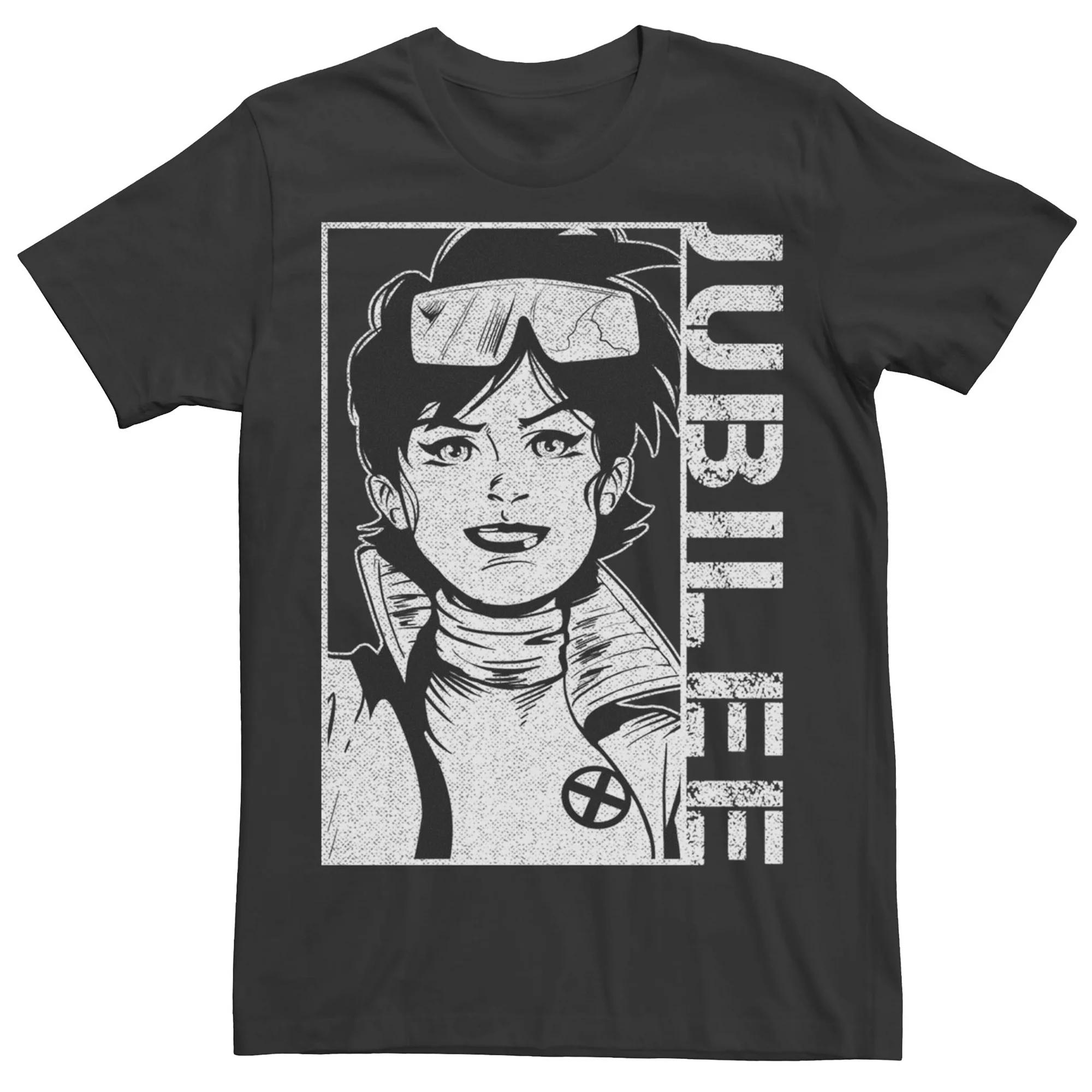 Men's Marvel X-Men Jubilee Character Profile Face Graphic Tee,  Product Image