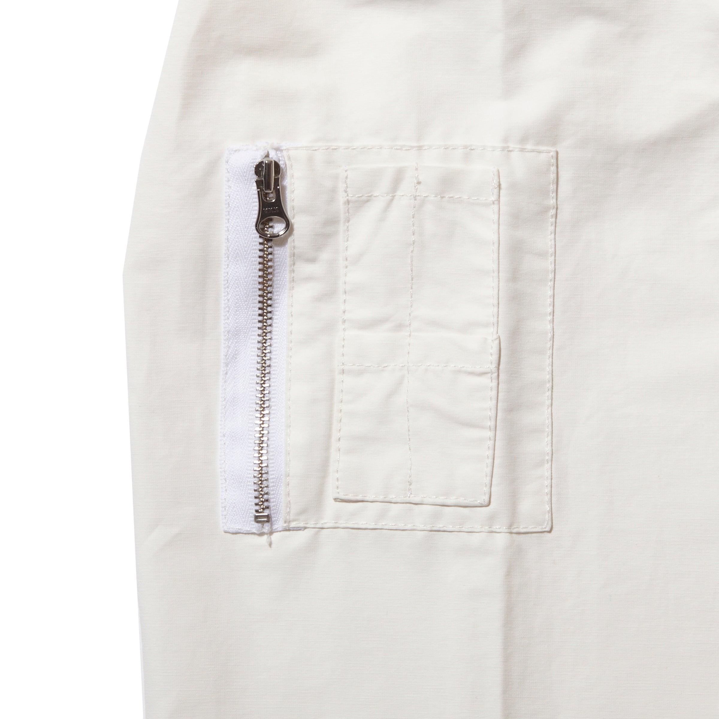 J. Stark Cotton Nylon Windbreaker - White Product Image