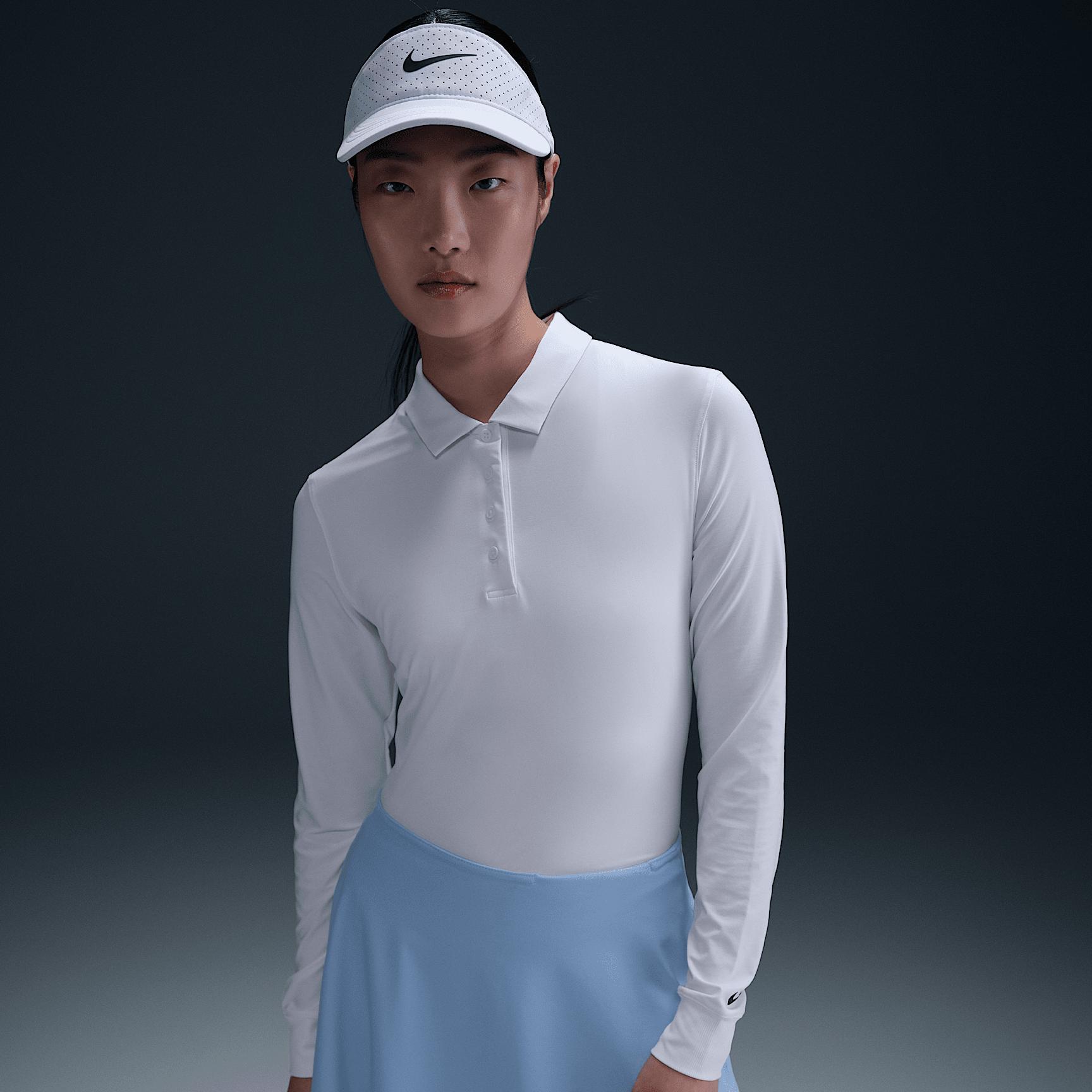 Nike Women's Victory Dri-FIT Long-Sleeve Polo Product Image