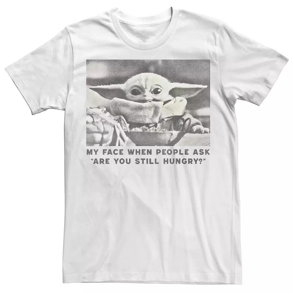 Men's Star Wars Still Hungry Tee, Size: XS, White Product Image