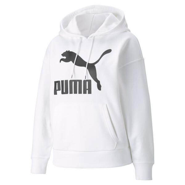 PUMA Classics Logo Women's Hoodie Product Image