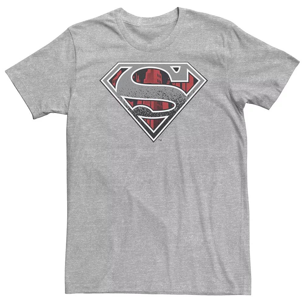 Big & Tall DC Comics Superman Skyline Chest Logo Tee, Men's,  Product Image