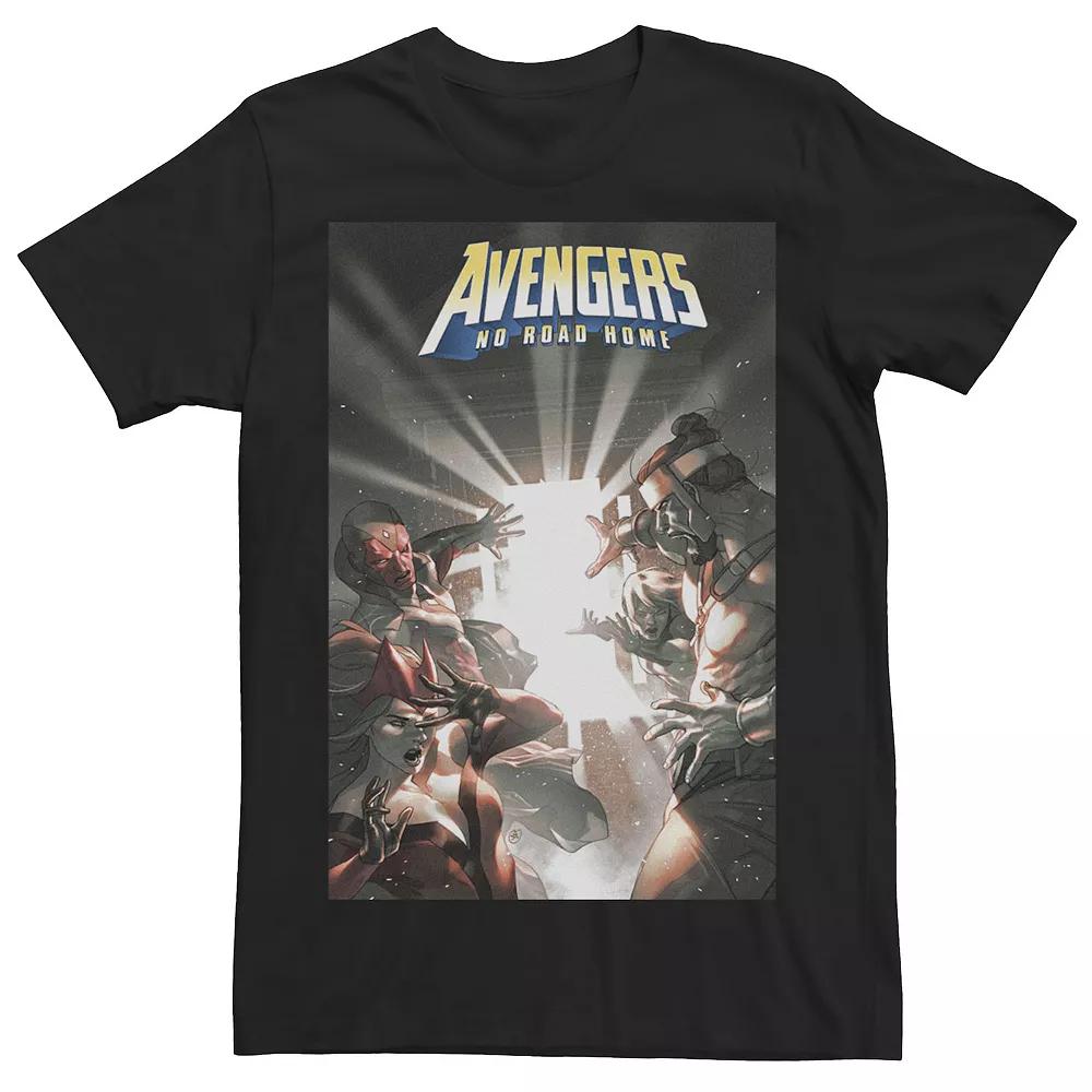 Men's Marvel Avengers No Road Home Finale Comic Book Cover Tee,  Product Image