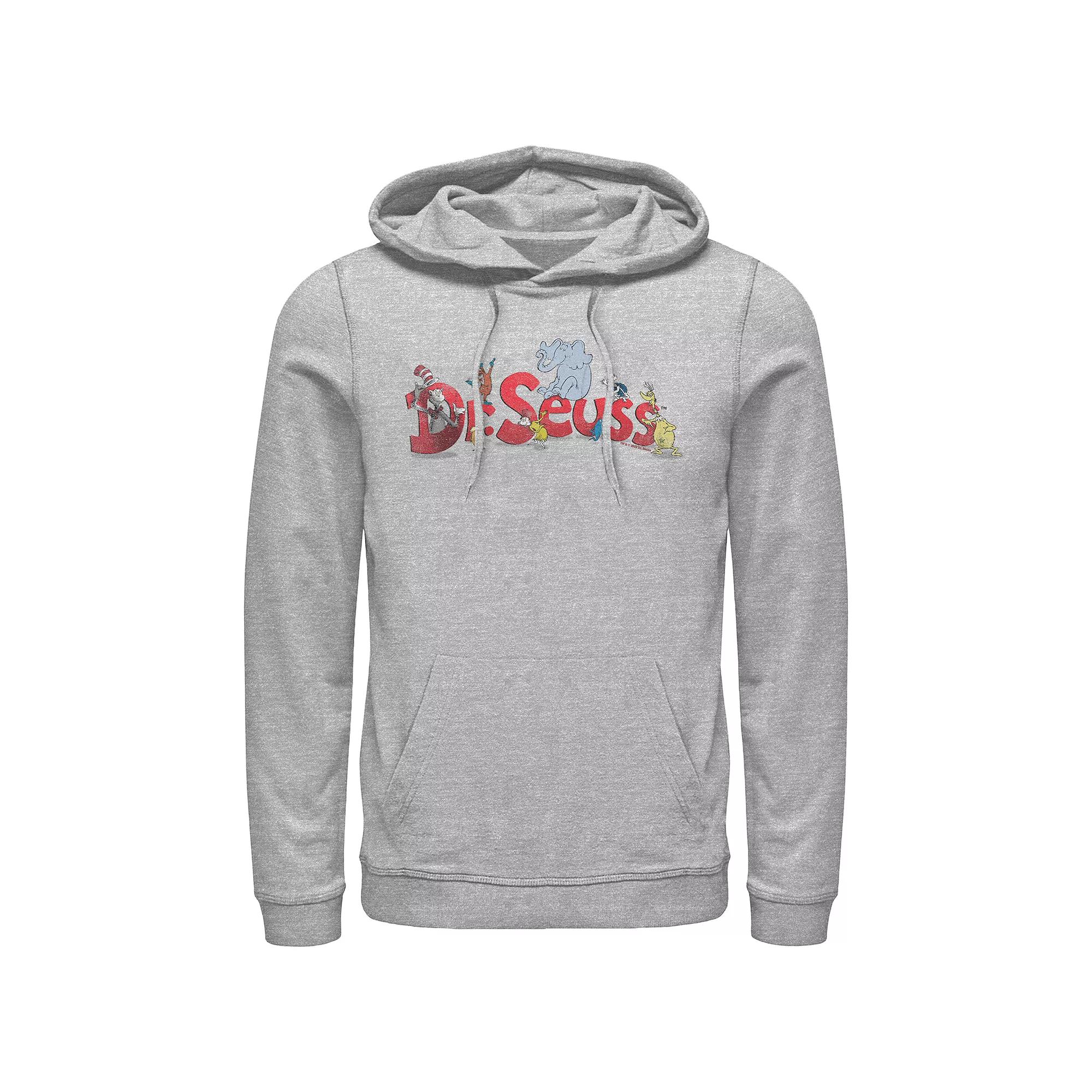 Men's Dr. Seuss Characters Graphic Hoodie,  Product Image