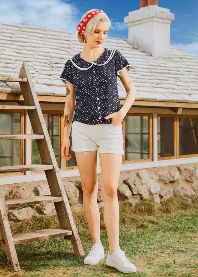 Polka Dot Daydream Blouse Product Image