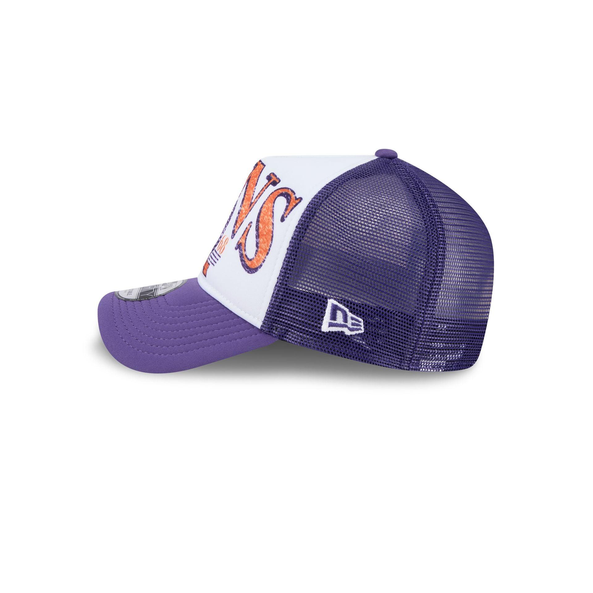 Phoenix Suns Distressed 9FORTY A-Frame Trucker Hat Male Product Image