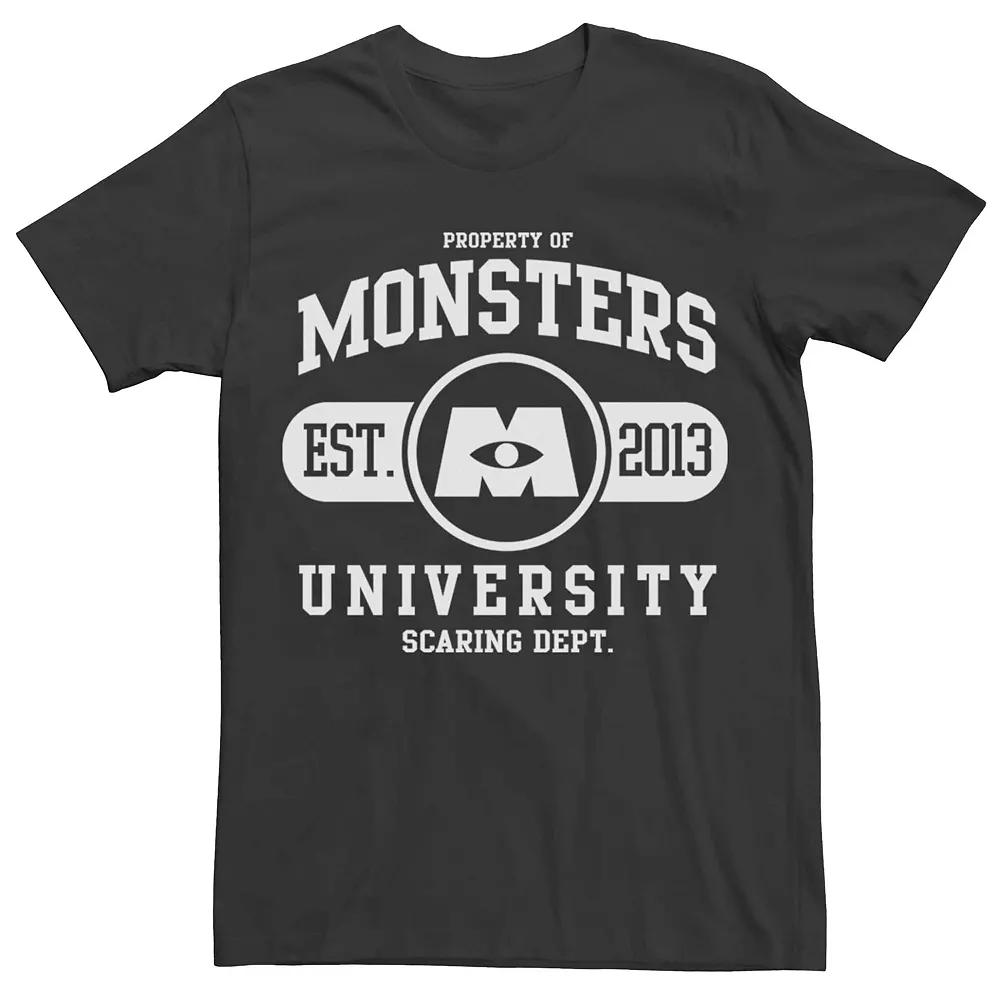 Men's Disney Pixar Monsters University School Logo Tee,  Product Image