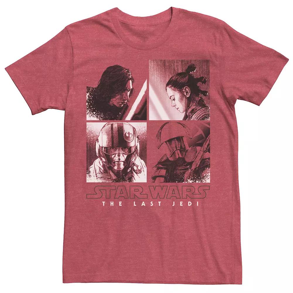 Men's Star Wars Last Jedi Kylo Rey Poe Praetorian Square Up Tee,  Product Image