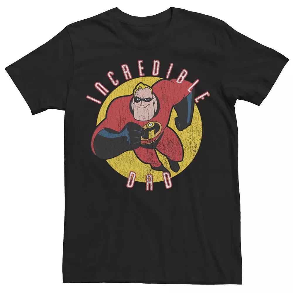 Big & Tall Disney / Pixar Incredibles Mr. Incredible Dad Tee, Men's,  Product Image