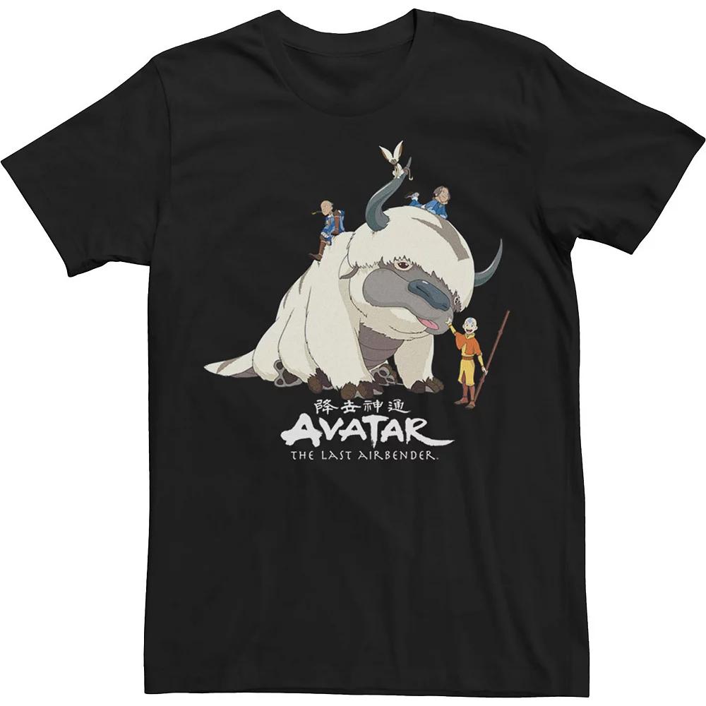 Men's Avatar: The Last Airbender Appa Ride Group Shot Tee,  Product Image
