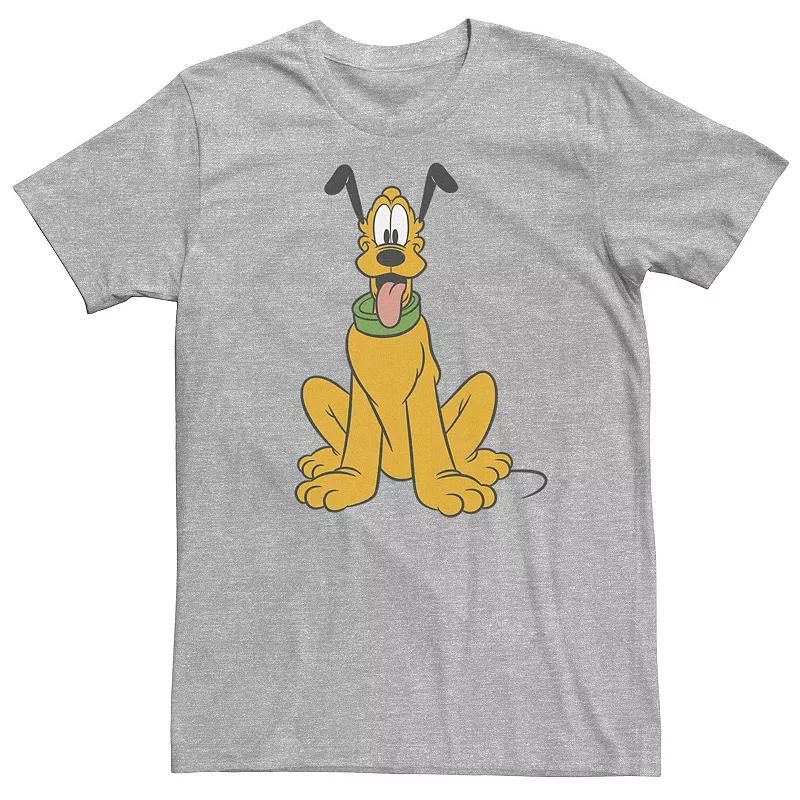 Big & Tall Disney Mickey Mouse Pluto The Dog Portrait Tee, Men's,  Product Image