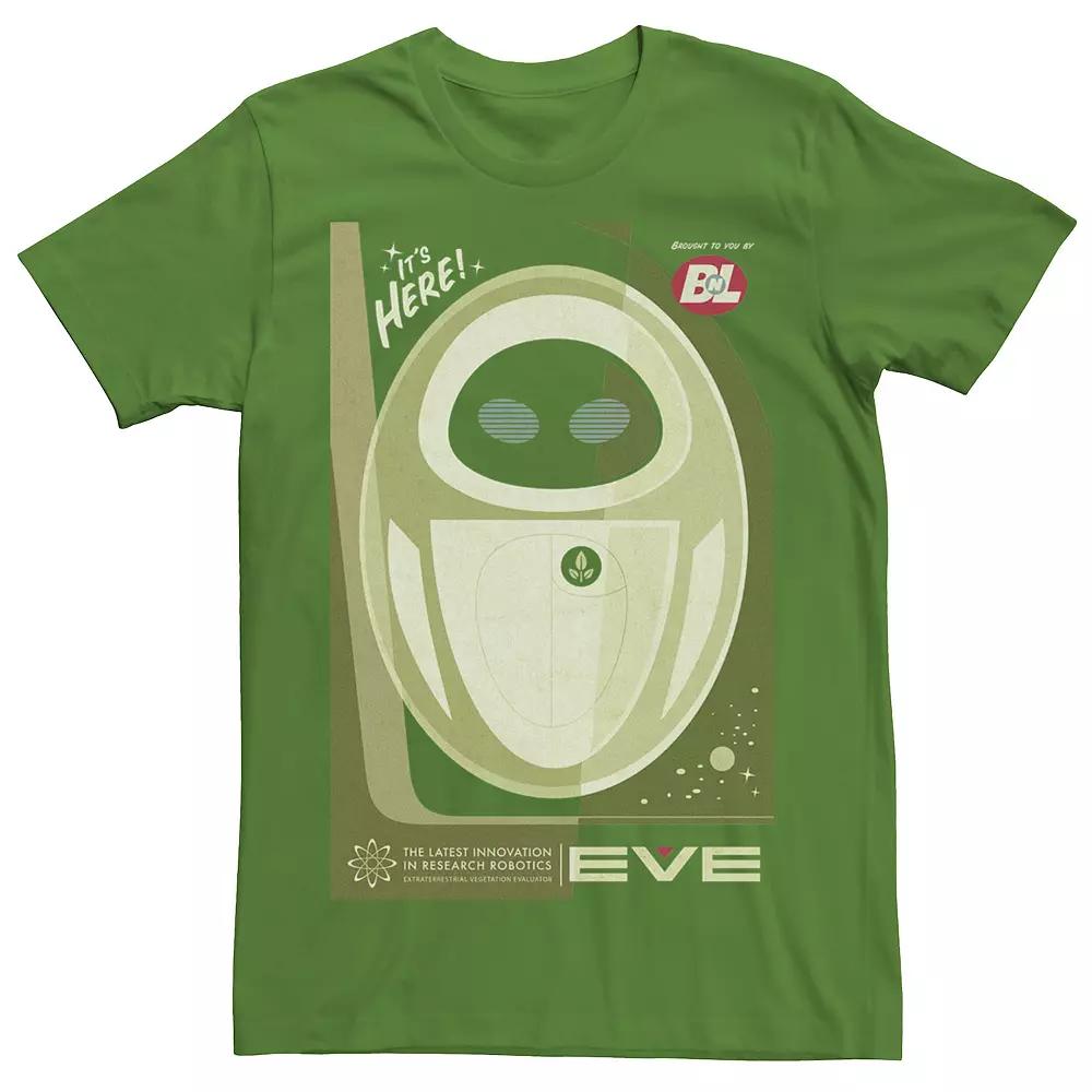 Men's Disney / Pixar Wall-E Eve It's Here Poster Tee,  Product Image