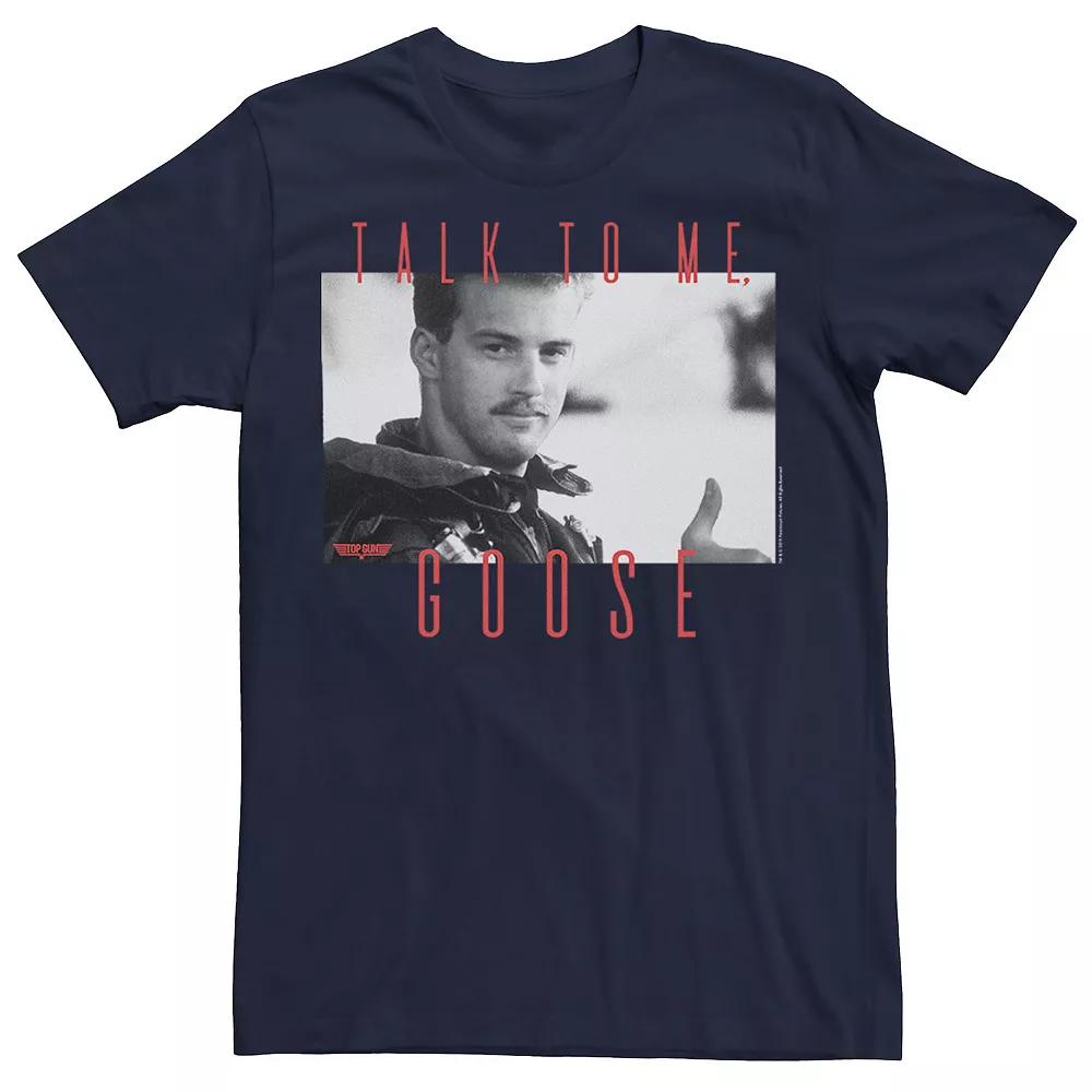 Men's Top Gun Talk To Me Goose Portrait Tee,  Product Image