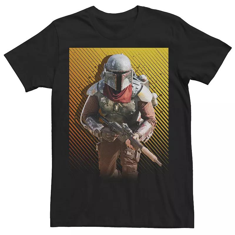 Men's Star Wars: The Mandalorian The Marshal Pop Art Poster Tee,  Product Image
