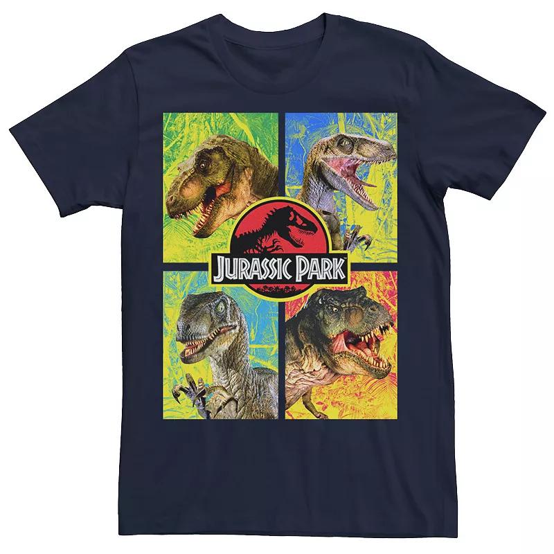 Men's Jurassic Park Dinosaur Faces Tee,  Product Image