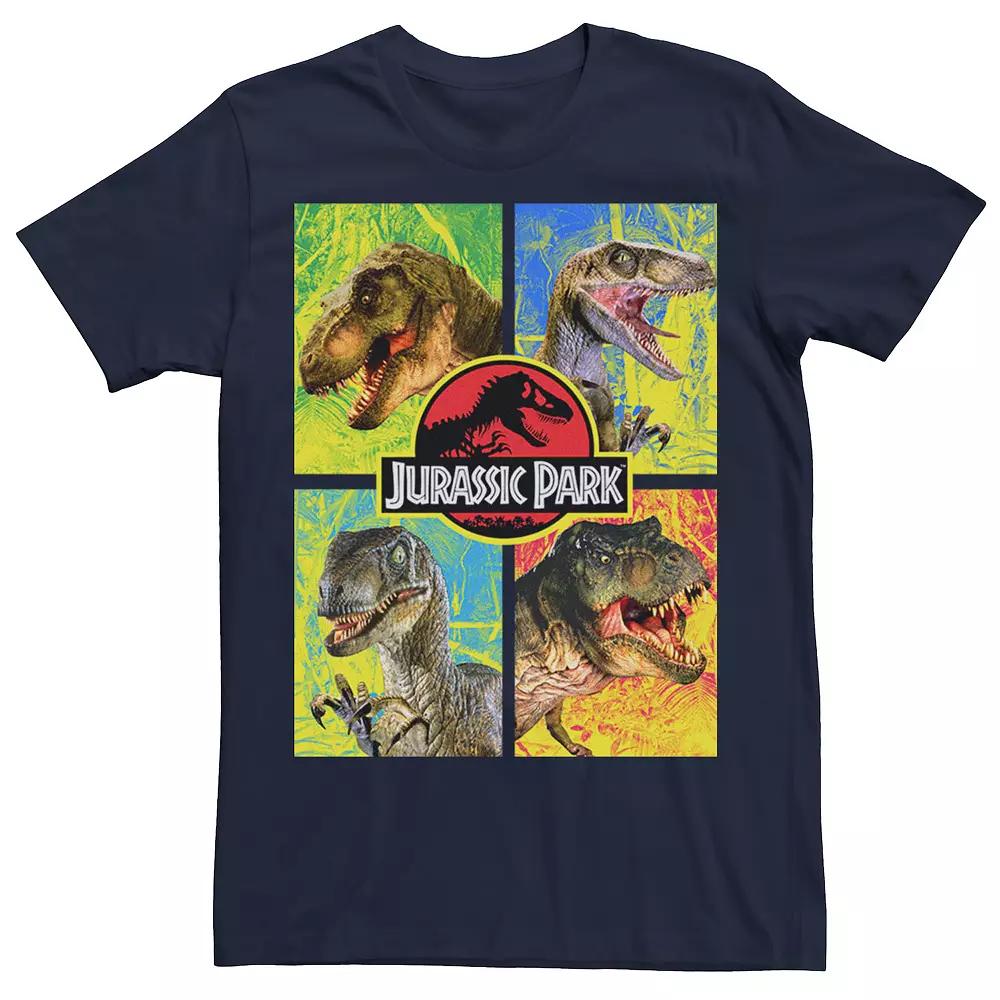 Men's Jurassic Park Dinosaur Faces Tee,  Product Image