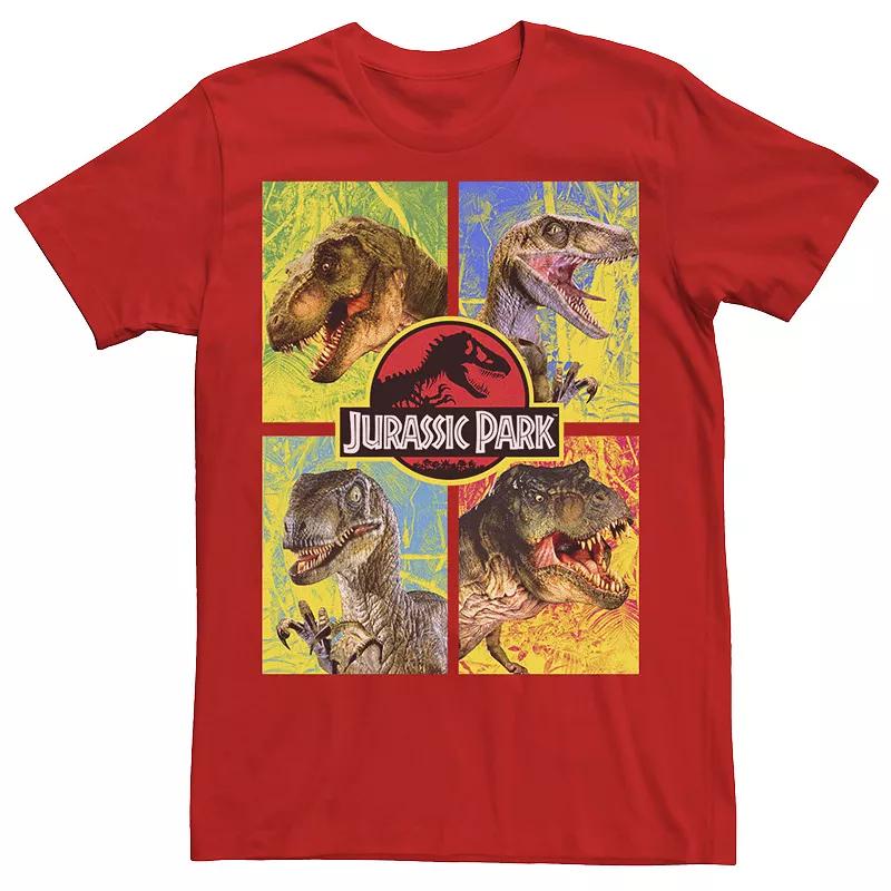 Men's Jurassic Park Dinosaur Faces Tee,  Product Image