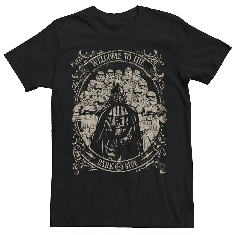Big & Tall Star Wars Darth Vader & Stormtrooper Army The Dark Side Tee, Men's,  Product Image