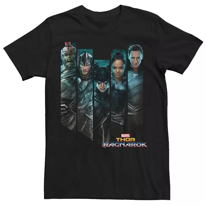 Men's Marvel Thor Ragnarok Character Panels Tee,  Product Image
