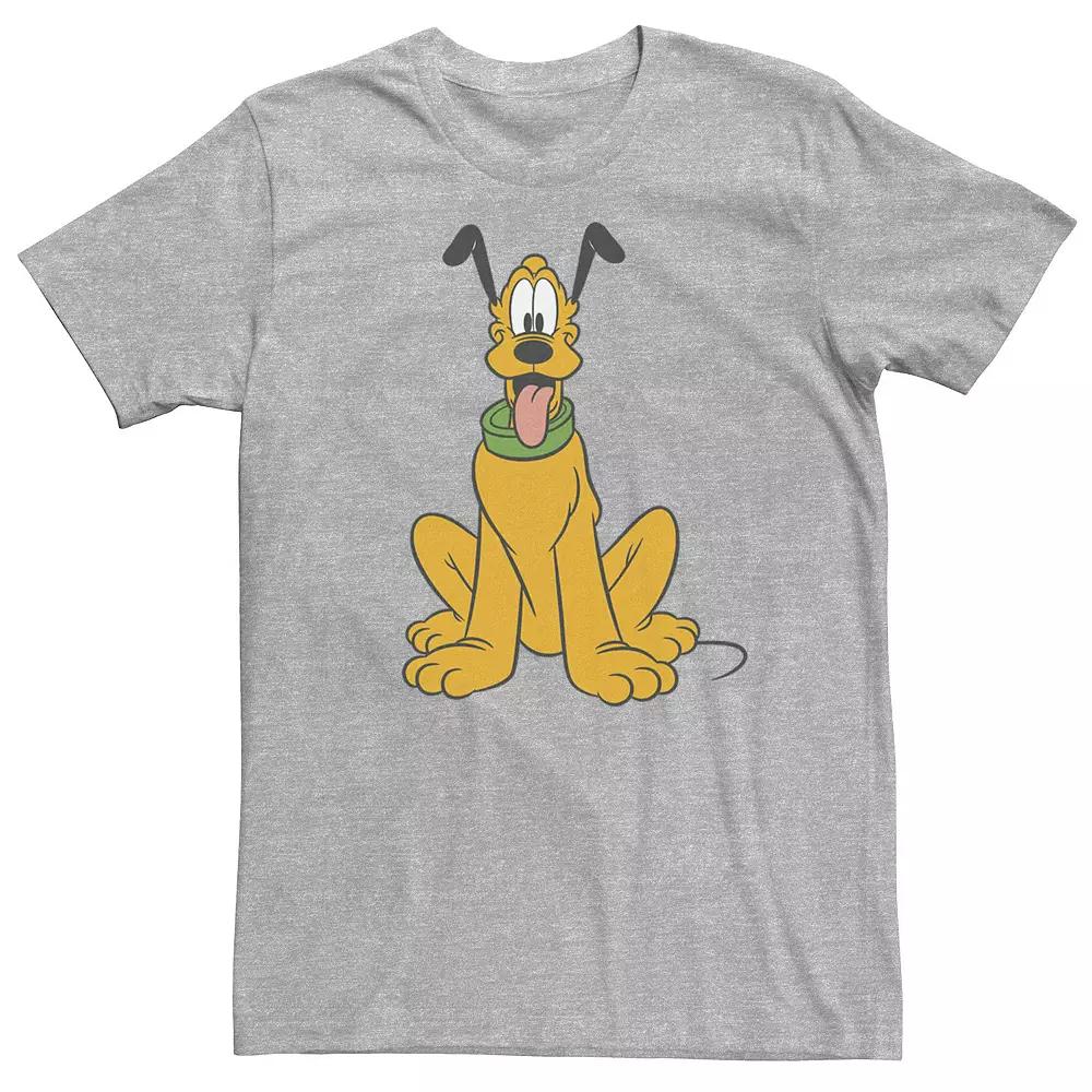 Big & Tall Disney Mickey Mouse Pluto The Dog Portrait Tee, Men's,  Product Image