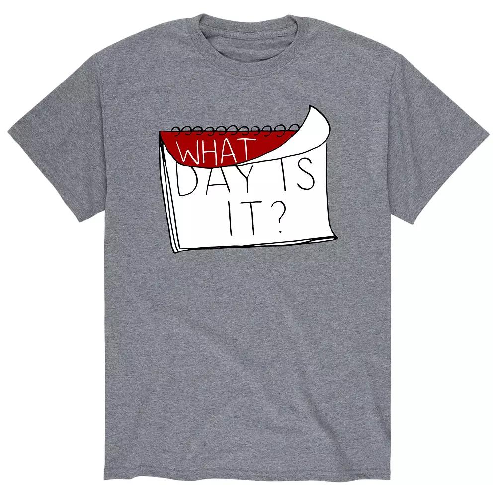 Men's What Day Is It Tee,  Product Image
