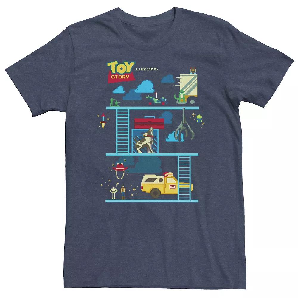 Disney / Pixar's Toy Story Big & Tall 8-Bit Classic Game Tee, Men's,  Product Image