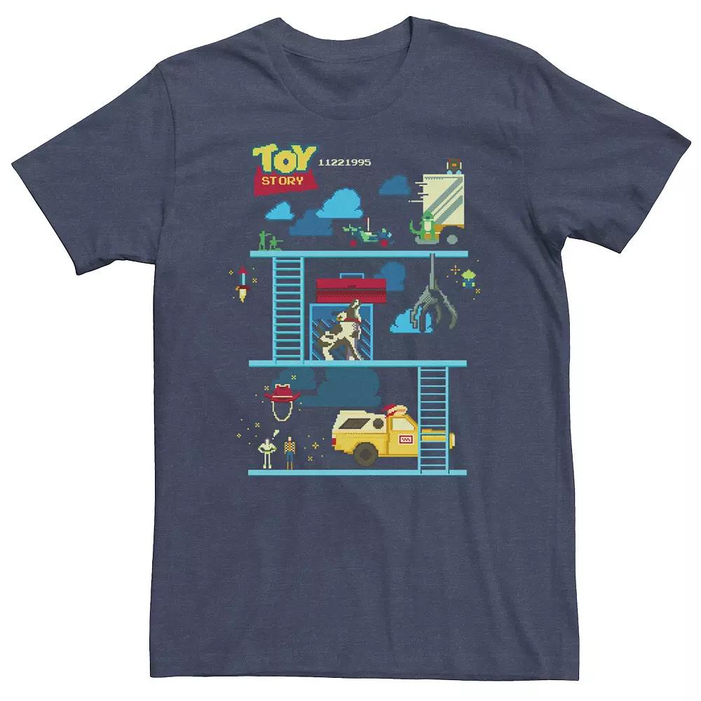 Disney / Pixar's Toy Story Big & Tall 8-Bit Classic Game Tee, Men's,  Product Image