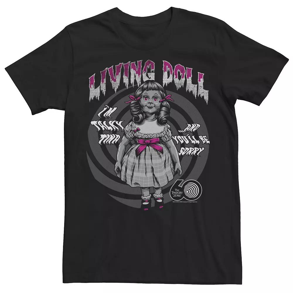 Men's The Twilight Zone 60th Anniversary "I'm Talking Tina" Tee, Size: XXL, Black Product Image