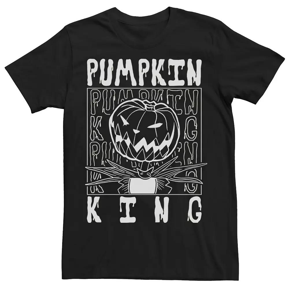 Disney's The Nightmare Before Christmas Men's Pumpkin King Stack Tee,  Product Image