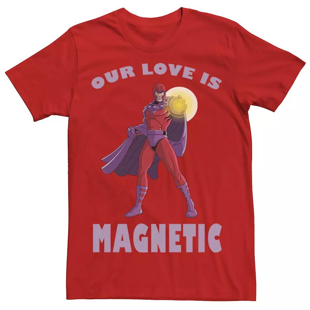 Men's Marvel Magnetic Love Valentines Day Tee,  Product Image
