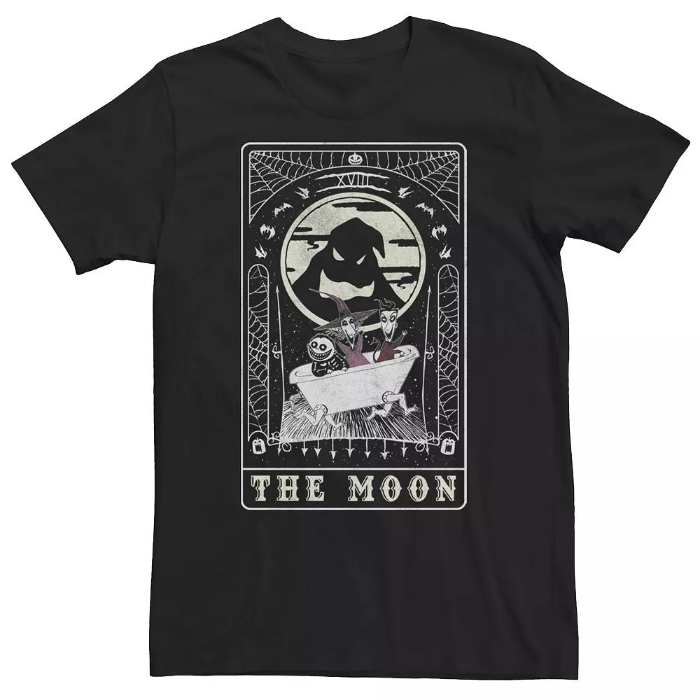 Big & Tall Disney The Nightmare Before Christmas The Moon Card Tee, Men's,  Product Image