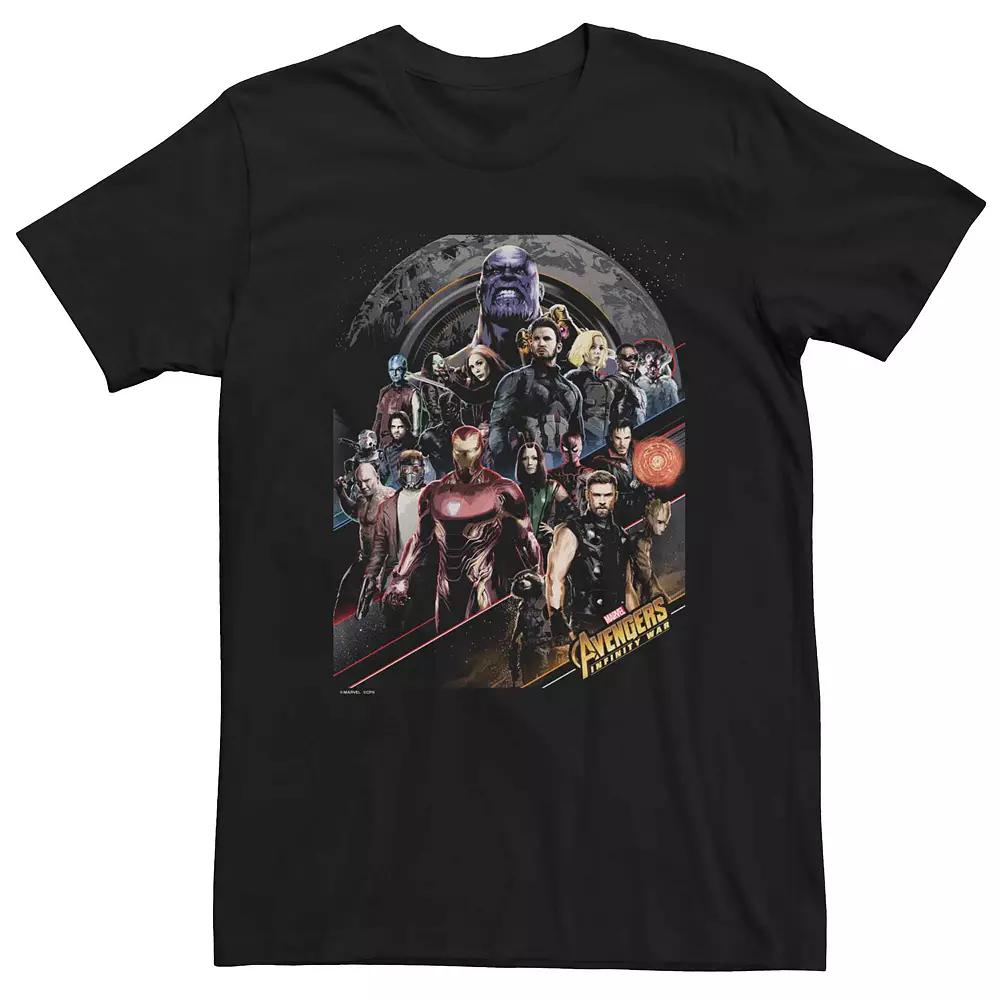 Men's Marvel "Avengers: Infinity War" Ornate Poster Tee,  Product Image