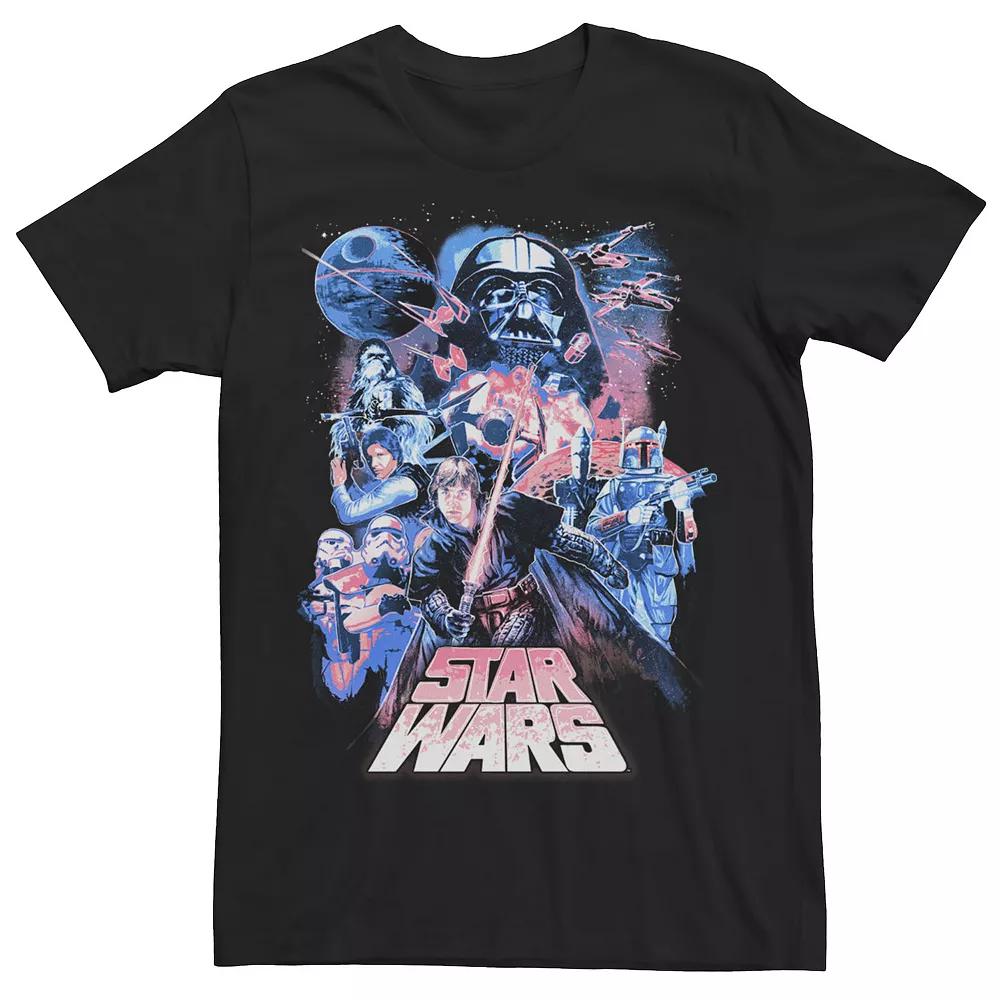 Men's Star Wars Darth Vader I'm On The Naughty List Tee, Size: Large, Black Product Image