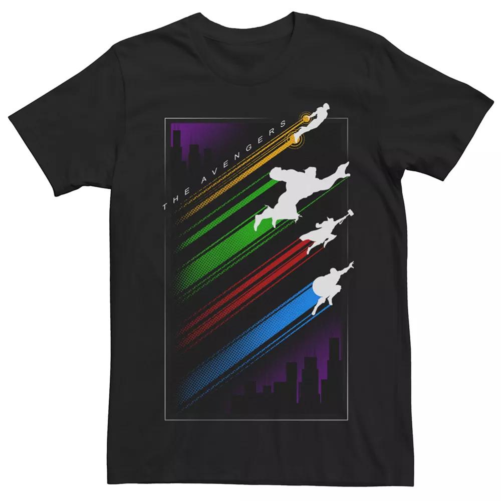 Men's Avengers Tee, Size: Medium, Black Product Image