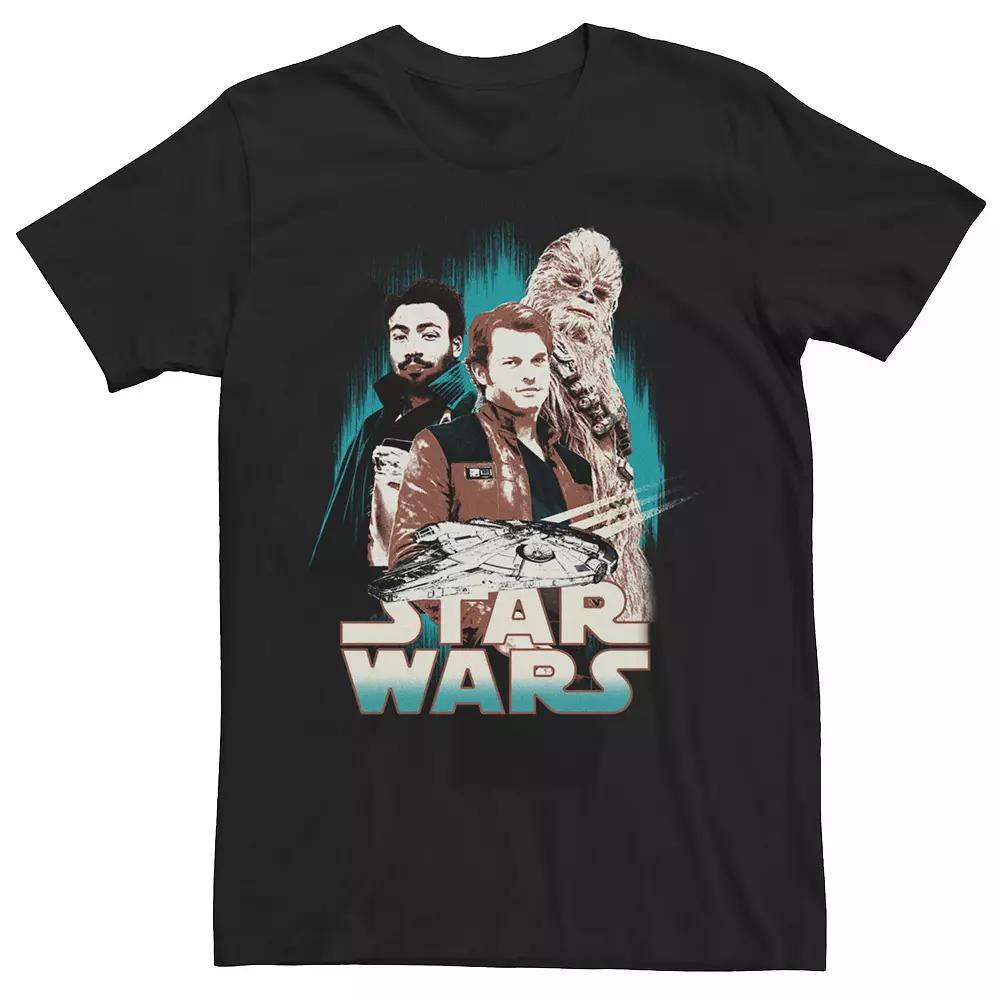 Men's Star Wars Han Solo Movie The Hero Trio Intro Tee,  Product Image