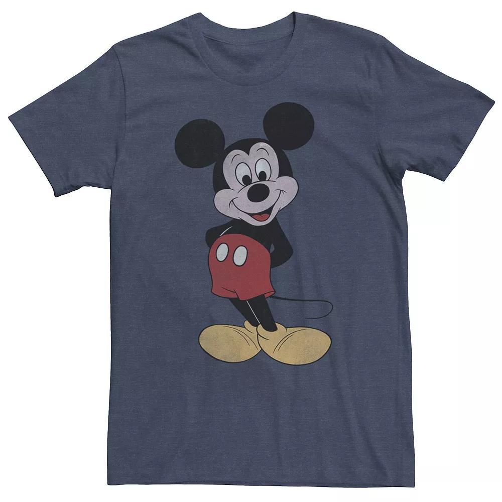 Disney's Mickey Mouse Big & Tall Vintage Mickey Pose Tee, Men's,  Product Image