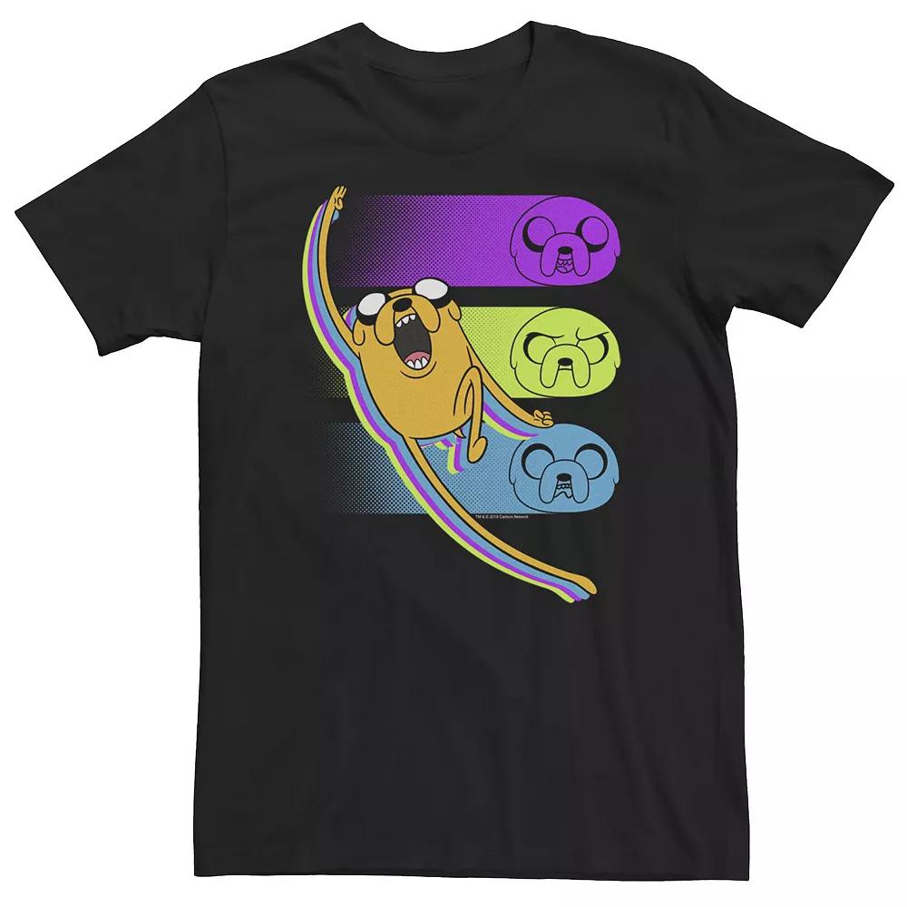 Big & Tall Cartoon Network Adventure Time Jake Emotions Tee, Men's,  Product Image