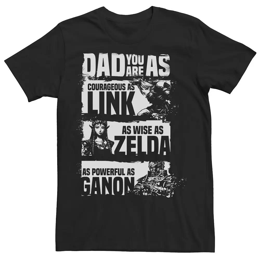 Men's Nintendo Legend Of Zelda Dad Relates To Game Tee,  Product Image