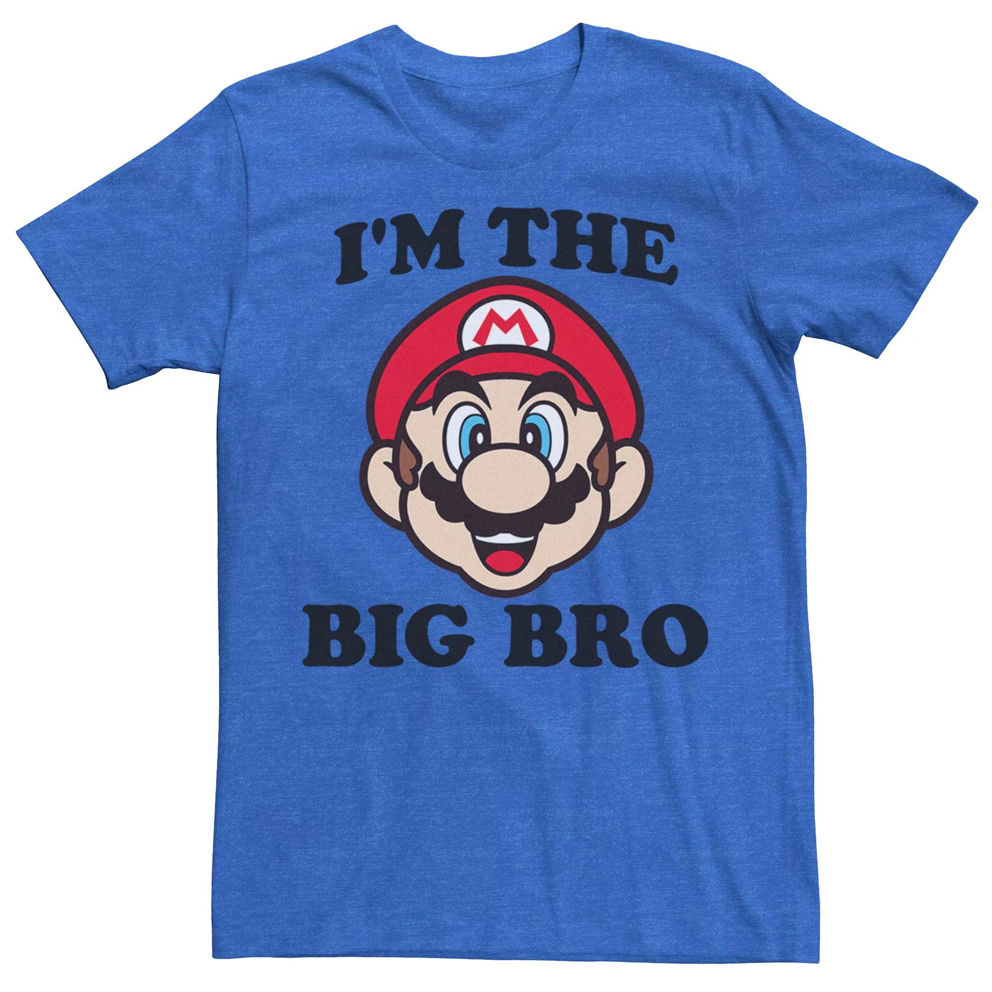 Men's Nintendo I'm The Big Bro Short Sleeve Graphic Tee,  Product Image