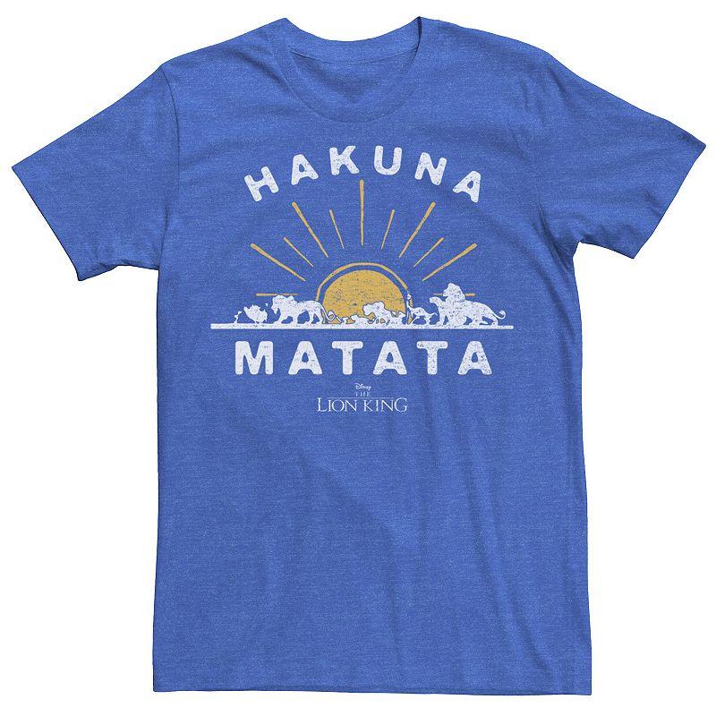 Disney's The Lion King Men's Hakuna Matata Sunrise Horizon Tee,  Product Image
