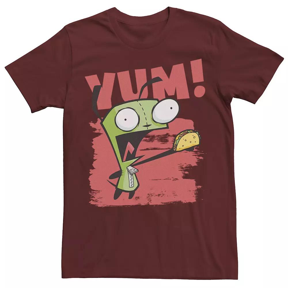 Men's Invader Zim Gir Yum! Paint Smear Tee,  Product Image