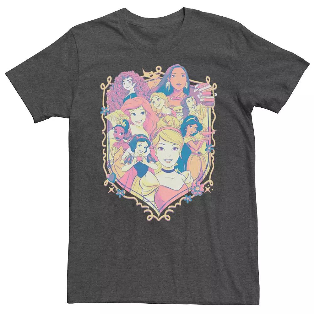 Men's Disney Princess Group Shield Logo Tee,  Product Image