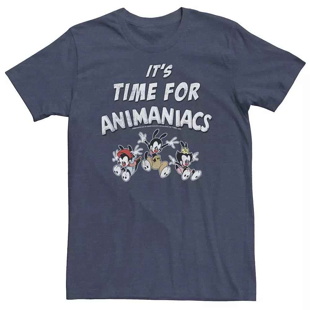 Big & Tall Animaniacs "It's Time For Animaniacs" Group Shot Tee, Men's,  Product Image