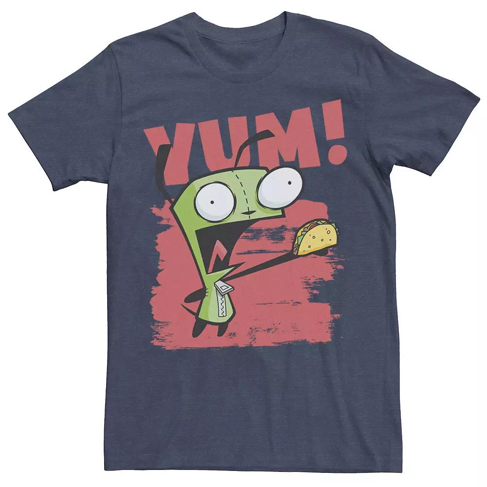 Men's Invader Zim Gir Yum! Paint Smear Tee,  Product Image