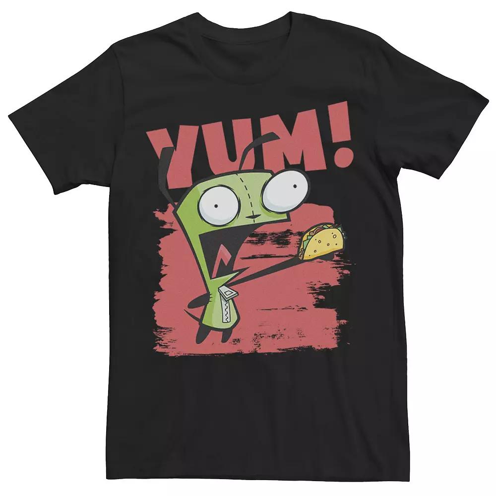 Men's Invader Zim Gir Yum! Paint Smear Tee,  Product Image
